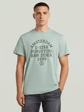 G-Star Raw Mens Purveyors T-Shirt In Ice Green