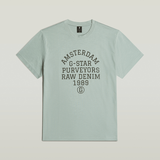 G-Star Raw Mens Purveyors T-Shirt In Ice Green