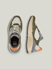 G-Star Raw Mens Duko CTR Sneakers In White and Olive