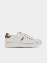 Guess Ladies Britz Sneaker In White