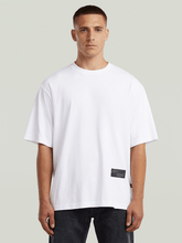 G-Star Raw Mens Badge Boxy R T-Shirt White