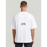 G-Star Raw Mens Badge Boxy R T-Shirt White