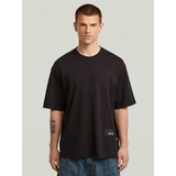 G-Star Raw Mens Badge Boxy T-Shirt In Dark Black