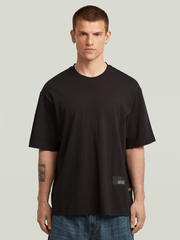 G-Star Raw Mens Badge Boxy T-Shirt In Dark Black