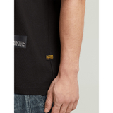 G-Star Raw Mens Badge Boxy T-Shirt In Dark Black