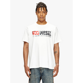 Diesel Mens T-Norm-T6 Regular T-Shirt In White