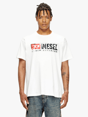 Diesel Mens T-Norm-T6 Regular T-Shirt In White