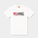 Diesel Mens T-Norm-T6 Regular T-Shirt In White