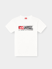 Diesel Mens T-Norm-T6 Regular T-Shirt In White