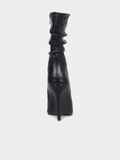 Miss Black Boss 3 Heel Boots In Black
