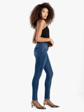 Sissy boy Womens Mid-Waist Skinny Jean In Medium Vintage