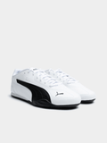 Puma Mens Catch Puma Sneakers In White/Black