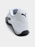 Puma Mens Catch Puma Sneakers In White/Black