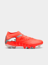 Puma Mens Future 9 Pro MXSG Glowing Shoes In Neon Orange