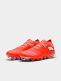 Puma Mens Future 9 Pro MXSG Glowing Shoes In Neon Orange