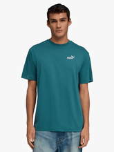 Puma Mens Essential Relaxed Small No.1 T-Shirt In Teal