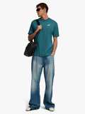 Puma Mens Essential Relaxed Small No.1 T-Shirt In Teal