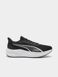 Puma Mens Dasher Lite Shoes In Black/White