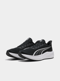 Puma Mens Dasher Lite Shoes In Black/White