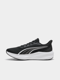 Puma Mens Dasher Lite Shoes In Black/White