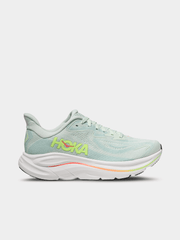 Hoka Womens Clifton 10 Shoes in Green