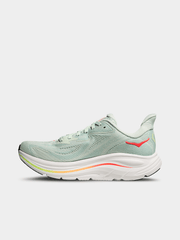 Hoka Womens Clifton 10 Shoes in Green