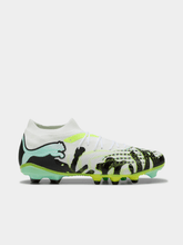 Puma Mens Future 9 Match Creativity Soccer Shoes In White & Lime
