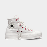 Converse Women'S Chuck Taylor All Star Lift Vintage White Sneaker