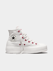 Converse Women'S Chuck Taylor All Star Lift Vintage White Sneaker