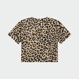 Guess Girls Leopard Midi Long Sleeve T-shirt
