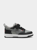 Puma Boys Rebound V6 Lo Mid 90S Ac+Ps Sneakers In Grey Multi