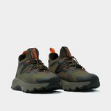 Palladium Mens Thunder Lo Shoes In Olive Night