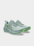 Asics Mens Novablast 5 Shoes 406 Cold Moss/Light Orange