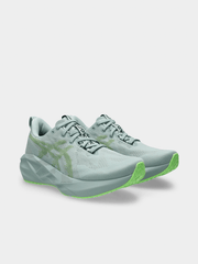 Asics Mens Novablast 5 Shoes 406 Cold Moss/Light Orange