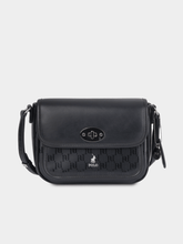 Polo Rockford Flapover Crossbody Bag In Black