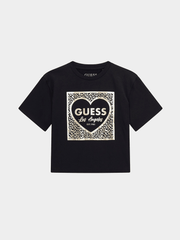 Guess Girls T-shirt In Black