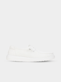 Hey Dude Ladies Wendy Strech Sox Shoes In White