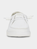 Hey Dude Ladies Wendy Strech Sox Shoes In White