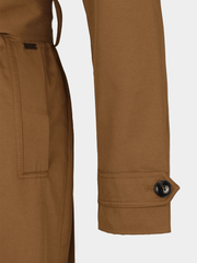 Pringle Womens Trench Coat In Camel