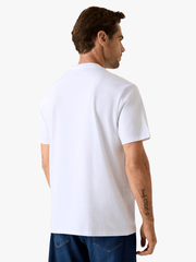 Guess Mens Short Sleeves Basic Quattro G T-Shirts In White