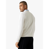 Guess Mens Cn Basic Sweatshirt In White