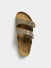 Birkenstock 1019313 Mens Arizona Sfb Leoi Shoes Kh