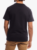 Jeep Mens Core Logo Grill Crew Neck T-Shirt In Black