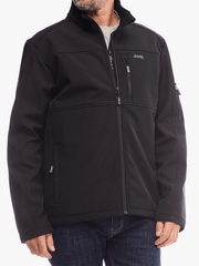 Jeep Mens Core Softshell Jacket Black