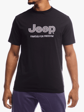 Jeep Mens Core Applique T-Shirt In Black