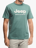 Jeep Mens Core Applique T-Shirt In Green