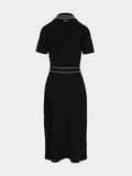 Pringle Womens Annie Knit Dress In Navy