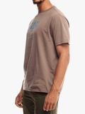 Jeep Mens Core Logo Grill T-Shirt In Brown