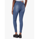 Levis 720 Highrise Superskinny Womens Jeans In Light Blue