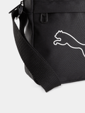 Puma Unisex Plus Portable Crossbody Bag In Black